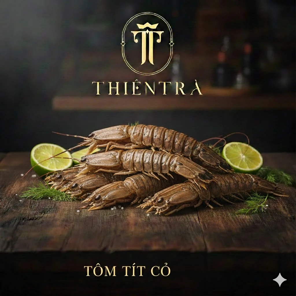 Tôm tít cồ